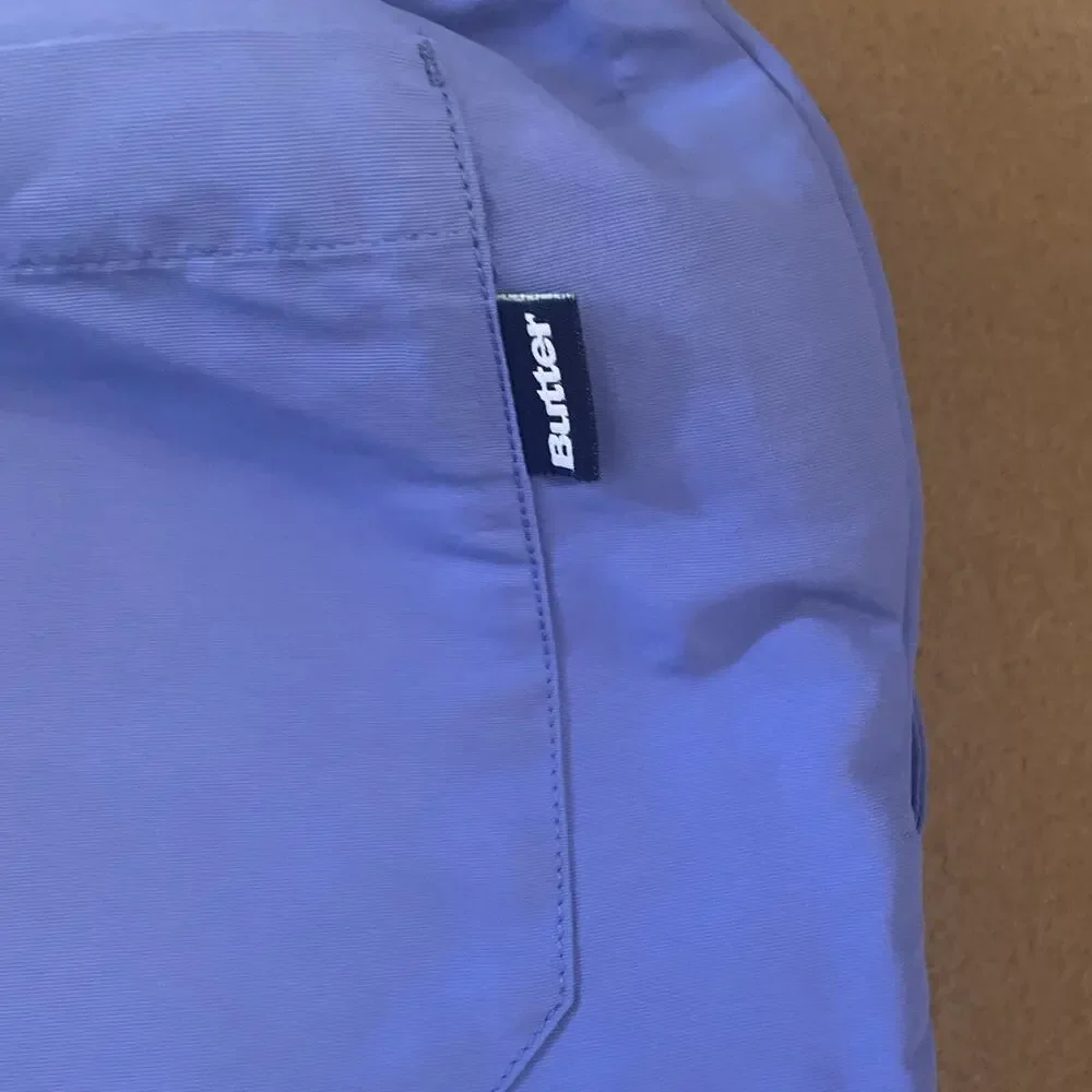 Puma x Butter Goods Mens Nylon Shorts Baja Blue White 532444-82 NEW Size Small